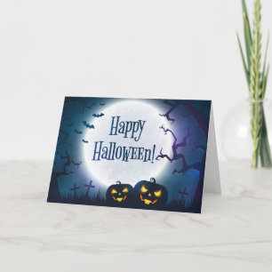Halloween Greetings Card