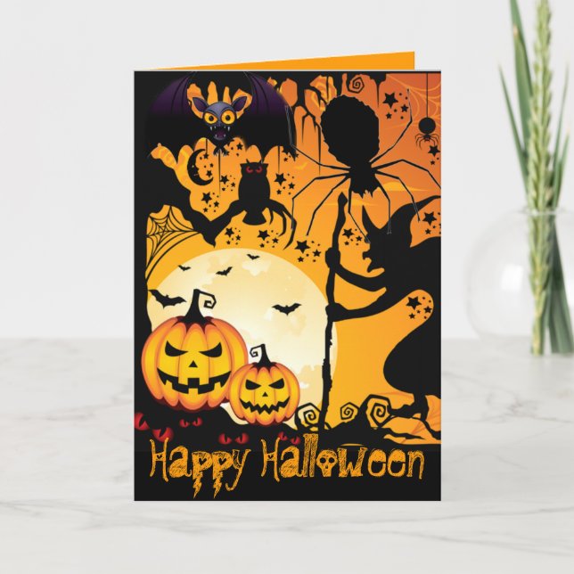 Halloween greetings_ card (Front)