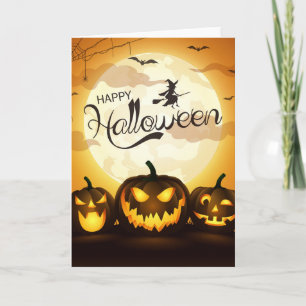 Halloween Greetings Card