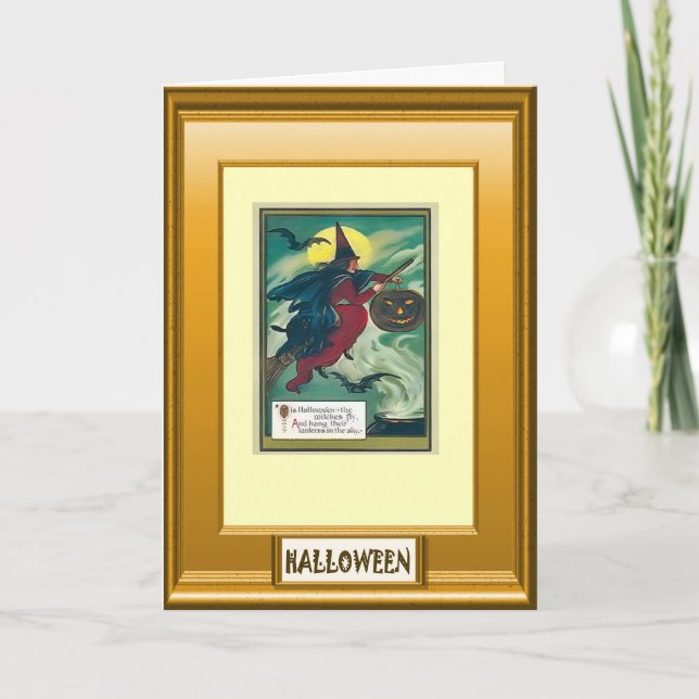 Halloween greetings card (Front)