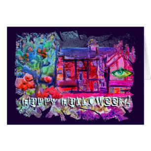 Halloween Greetings from Newtown, Powys, Wales
