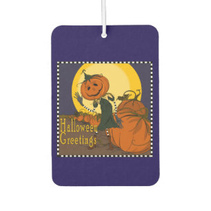 Halloween Greetings Ghoulish Air Freshener