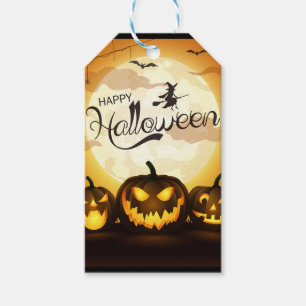 Halloween Greetings Gift Tags