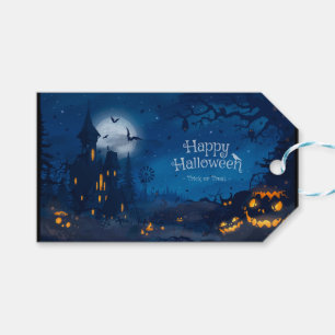 Halloween Greetings Gift Tags