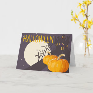 Halloween Greetings Greeting Card