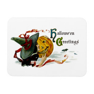 Halloween Greetings Magnet