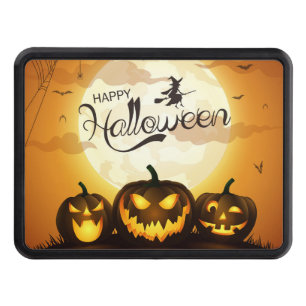 Halloween Greetings Trailer Hitch Cover