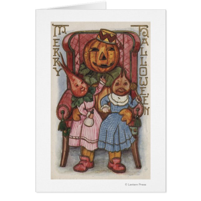 Halloween GreetingTurnip Heads (Front)