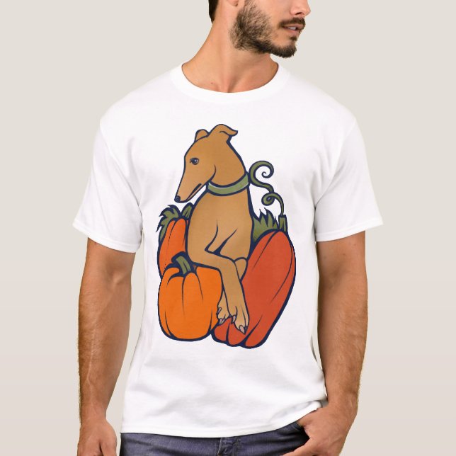 halloween greyhound T-Shirt (Front)