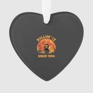 Halloween Grim Reaper Since 1996 Birthday Design_1 Ornament