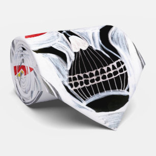 HALLOWEEN GRIM REAPERÇU cravate GHOST