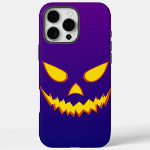 Halloween Grinning Face Jack o Lantern Pumpkin iPhone 16 Pro Max Case