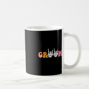 Halloween Groom Bride Skeleton Hand Wedding Bachel Coffee Mug