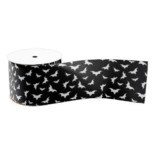 Halloween Grosgrain Ribbon-Bats Ribbon