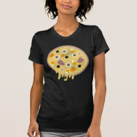 Halloween Gross Pizza Funny Foodie