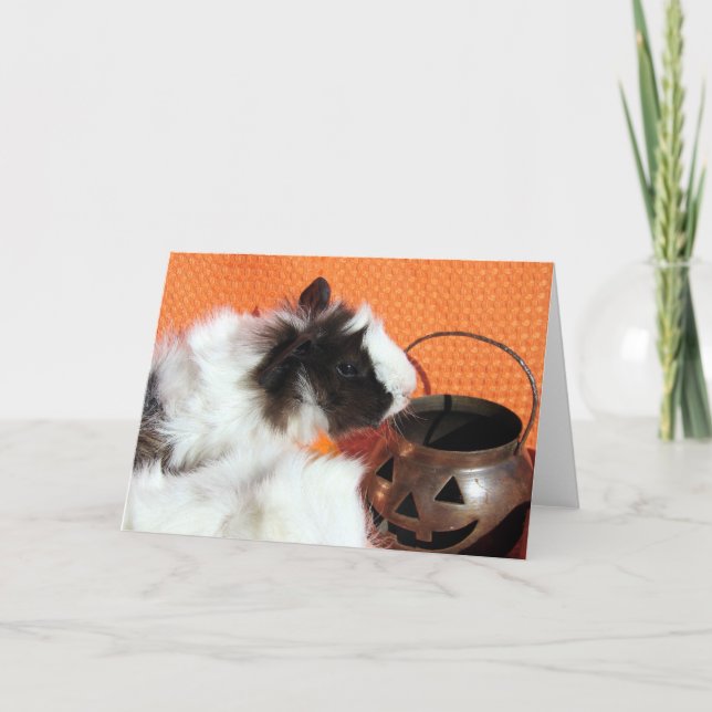 Halloween Guinea Pig Card (Front)