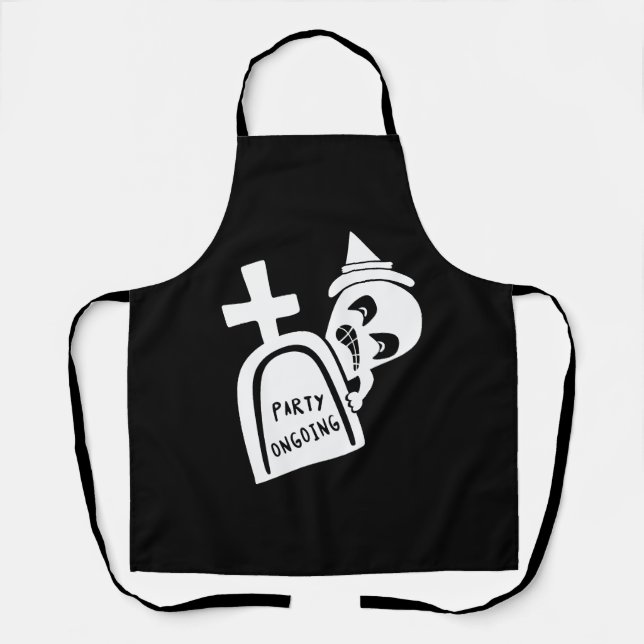 Halloween Halloween  Apron (Front)