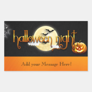 Halloween - Halloween Night - CUSTOMIZE Sticker
