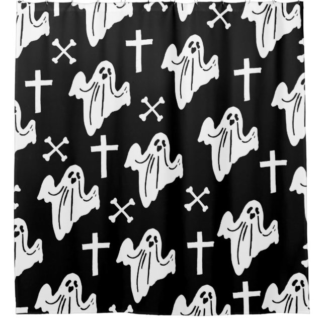 Halloween Hand Drawn Pattern Background (Front)