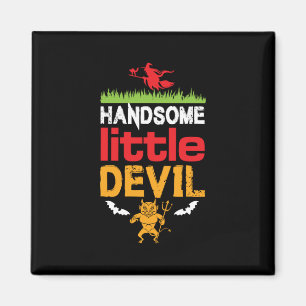 Halloween Handsome Little Birthday Magnet