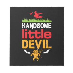 Halloween Handsome Little Birthday Notepad