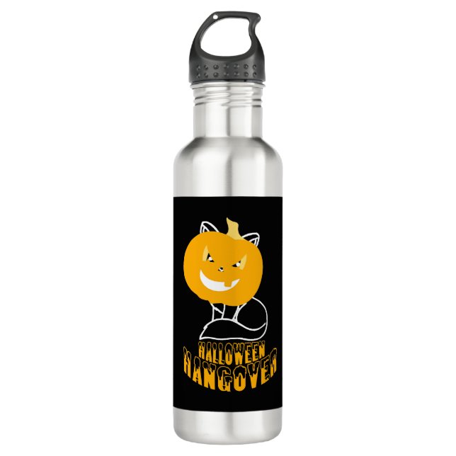 Halloween Hangover 710 Ml Water Bottle (Front)