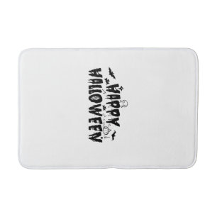 Halloween Happy Bath Mat
