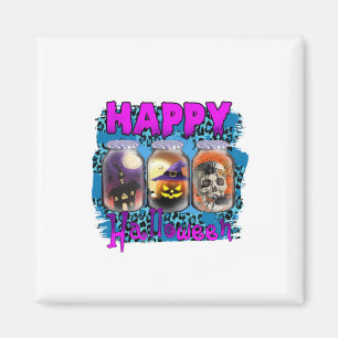 Halloween Happy Halloween Birthday Magnet