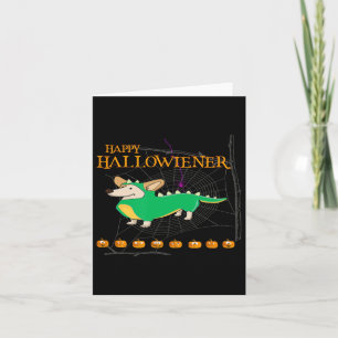 Halloween Happy hallowiener'  Card