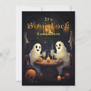 Halloween Happy Hour Invitation