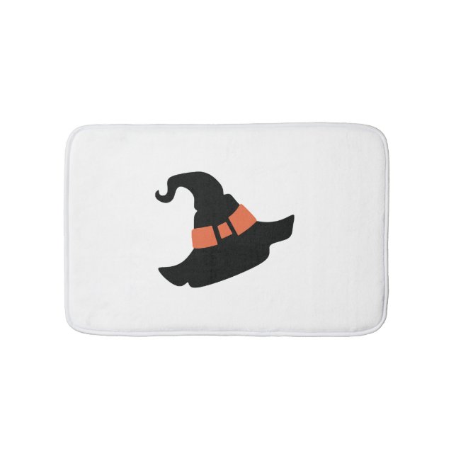 Halloween Hat Bath Mat (Front)