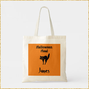 Halloween Haul Orange et le Sac fourre-tout noir