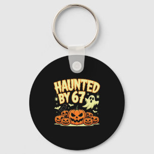 Halloween Haunted 67 Six Seven Meme 1 (13) Keychain