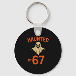 Halloween Haunted 67 Six Seven Meme 1 (23)  Keychain