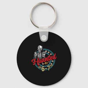 Halloween Haunted 67 Six Seven Meme 1 (24)  Keychain