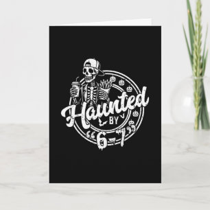 Halloween Haunted 67 Six Seven Meme 1 (2) Card