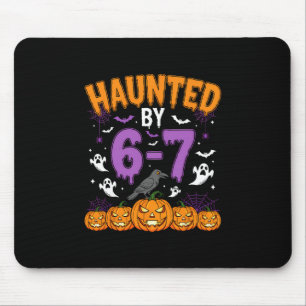 Halloween Haunted 67 Six Seven Meme 1 (8)  Mouse Pad