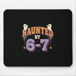 Halloween Haunted 67 Six Seven Meme 1 (9) Mouse Pad