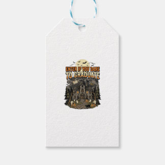 Halloween Haunted Academy Night Gift Tags
