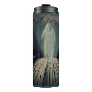 Halloween - Haunted Bridge 2 Thermal Tumbler