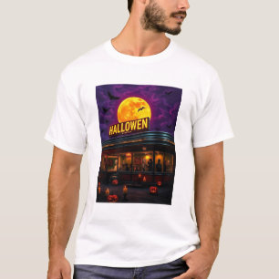 **Halloween Haunted Diner** T-Shirt