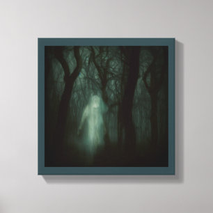 Halloween - Haunted Forest 1 Canvas Print