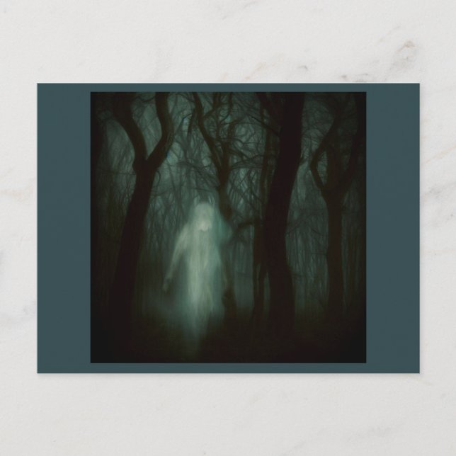 Halloween - Haunted Forest 1 Postcard (Front)