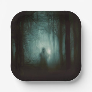 Halloween - Haunted Forest 2 Paper Plate