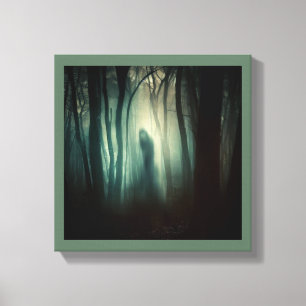 Halloween - Haunted Forest 4 Canvas Print