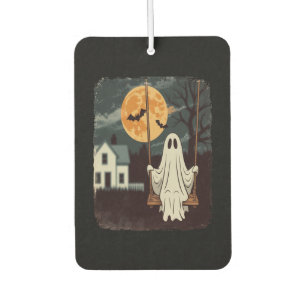 Halloween Haunted Ghost Swing Air Freshener