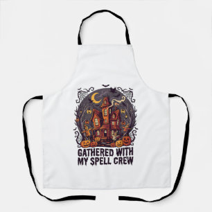 Halloween Haunted Harvest Gathering Apron