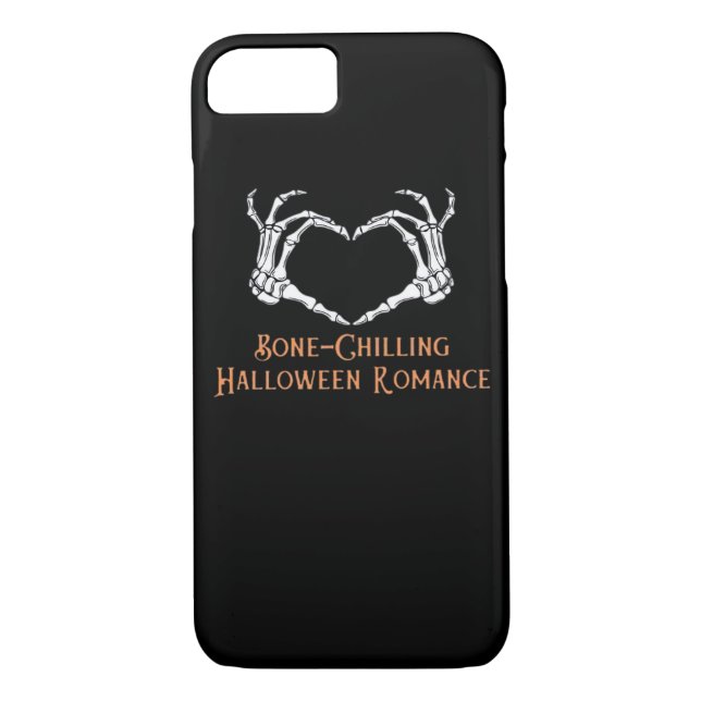 Halloween Haunted Heart Skeletal Bone Chilling Cla Case-Mate iPhone Case (Back)