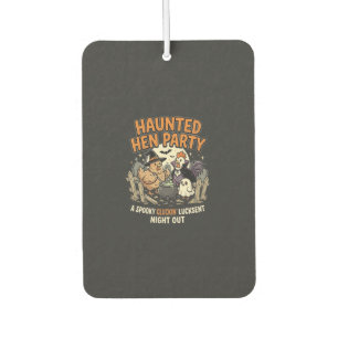 Halloween Haunted Hen Party Air Freshener