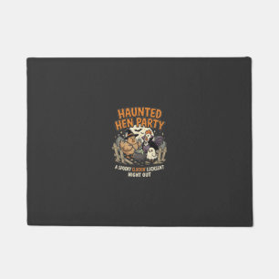 Halloween Haunted Hen Party Doormat